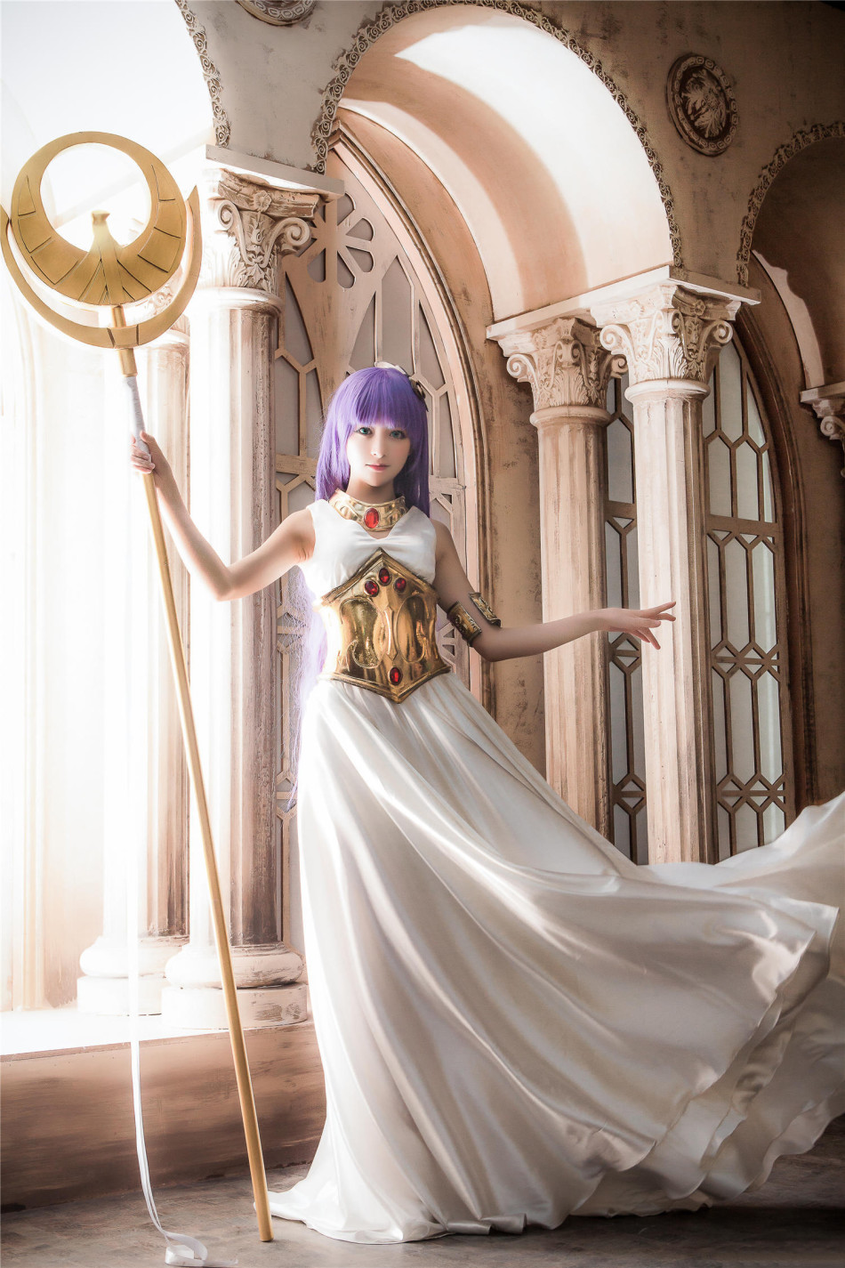 楪祈小鸠妮可美战好诱惑 大师级cosplay欣赏