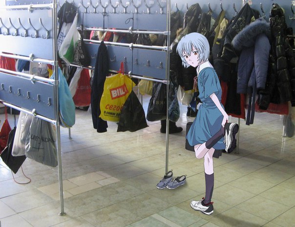 毫无违和感 二次元入侵真实世界