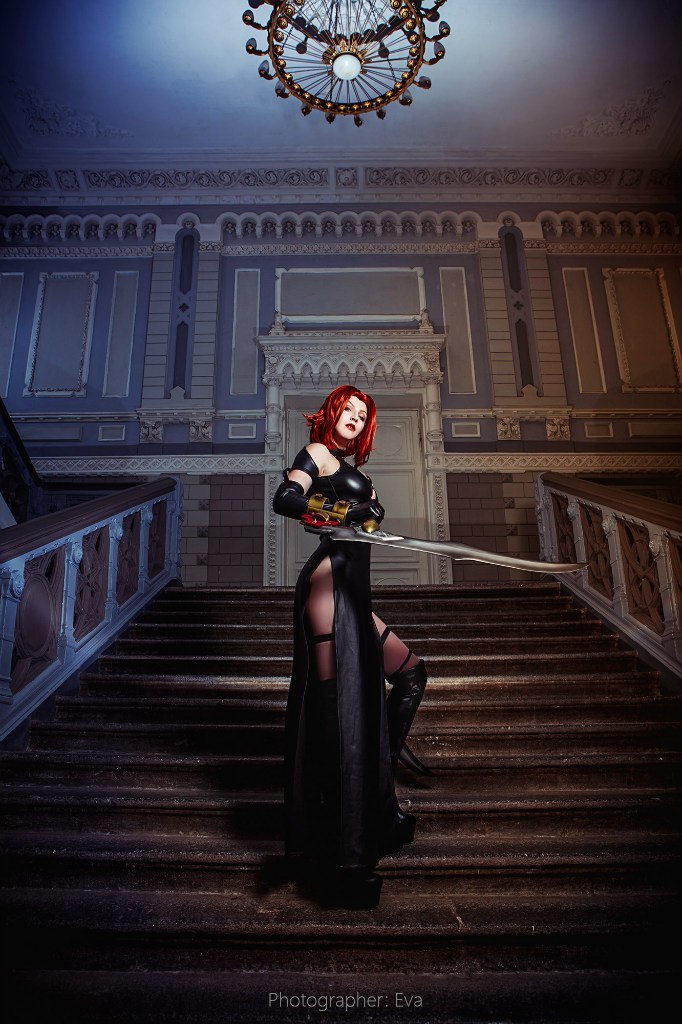 乌克兰美女吸血鬼神还原 《吸血莱恩》完美cos