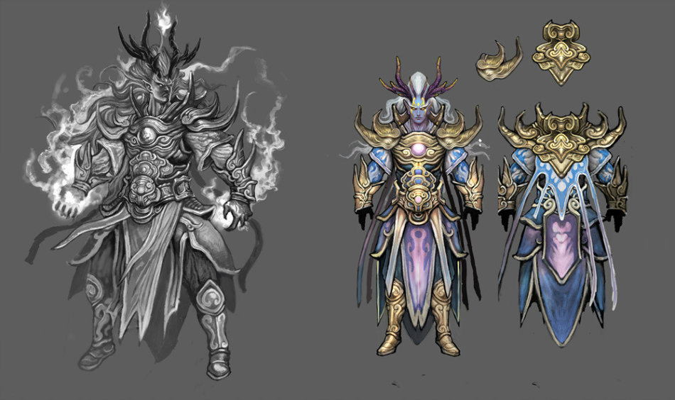 《九重天》游戏人物