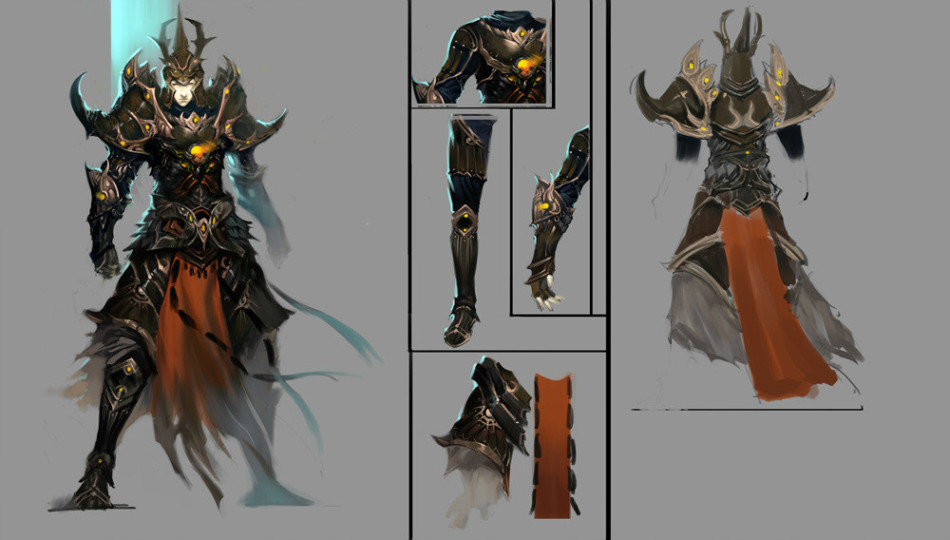 《九重天》游戏人物