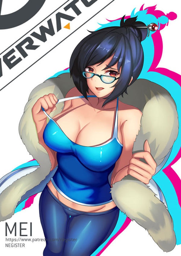 一大波《守望先锋》小美同人