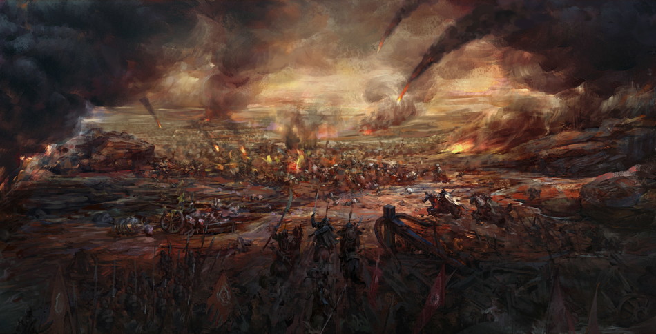 > 《大宋》游戏场景原画