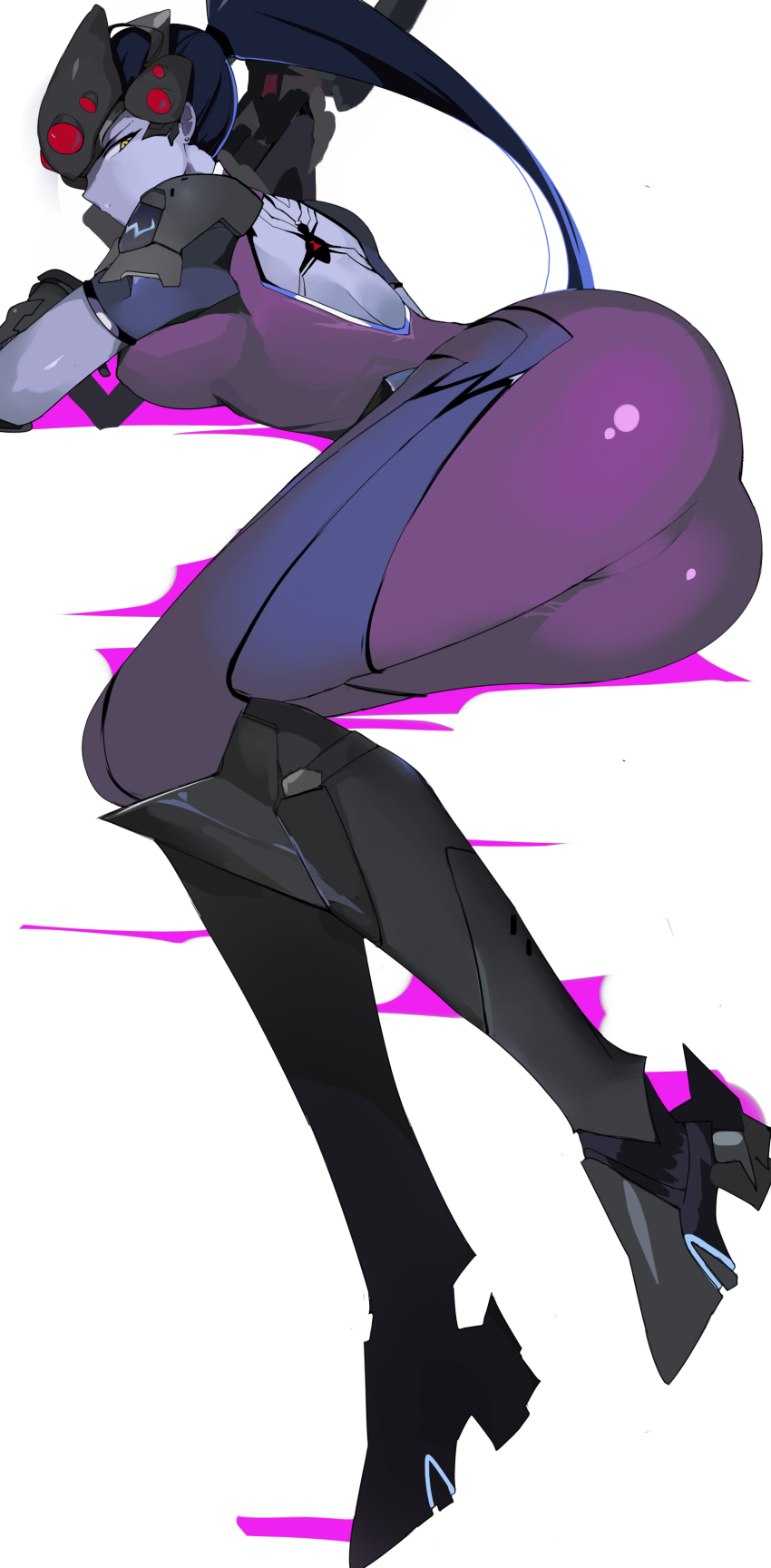 《守望先锋》黑百合性感同人图