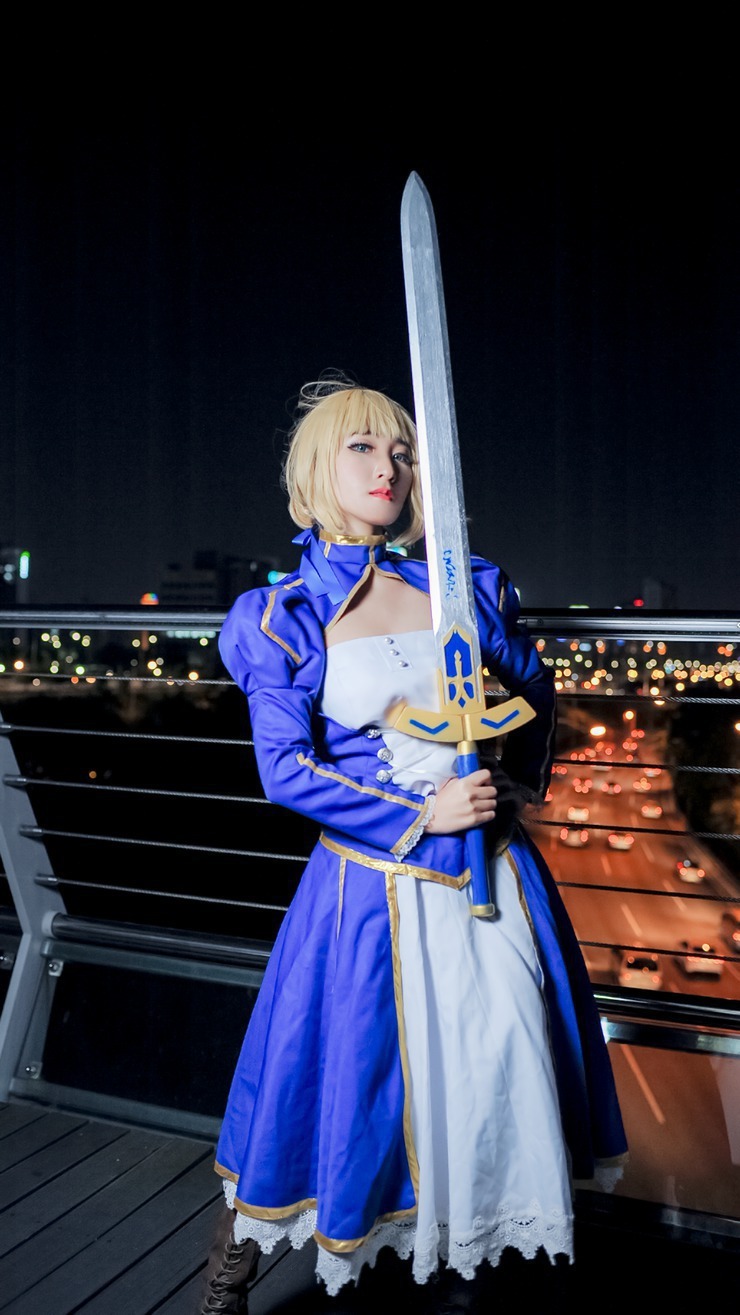 美少女黑丝长腿颜值高 天天cosplay福利图(10)