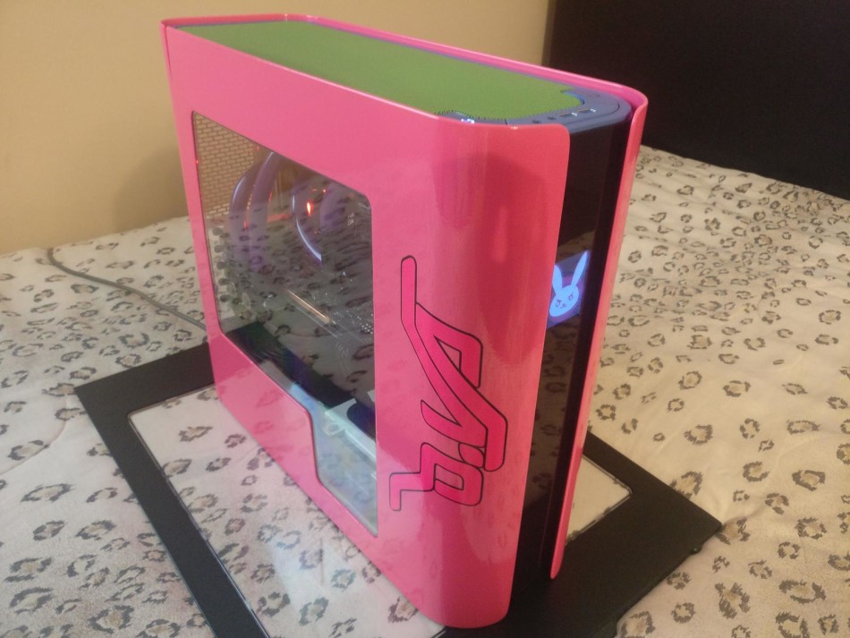 满满少女心 大神自制d.va机箱