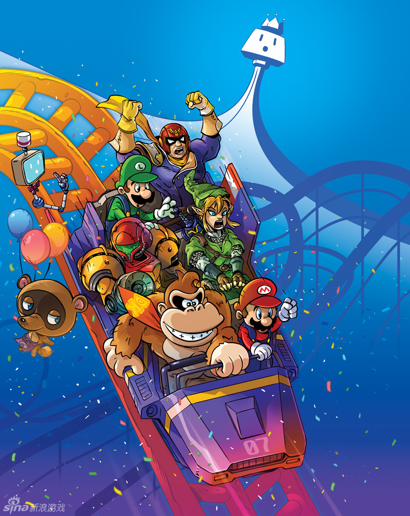 任天堂众多游戏作品同人插画欣赏
