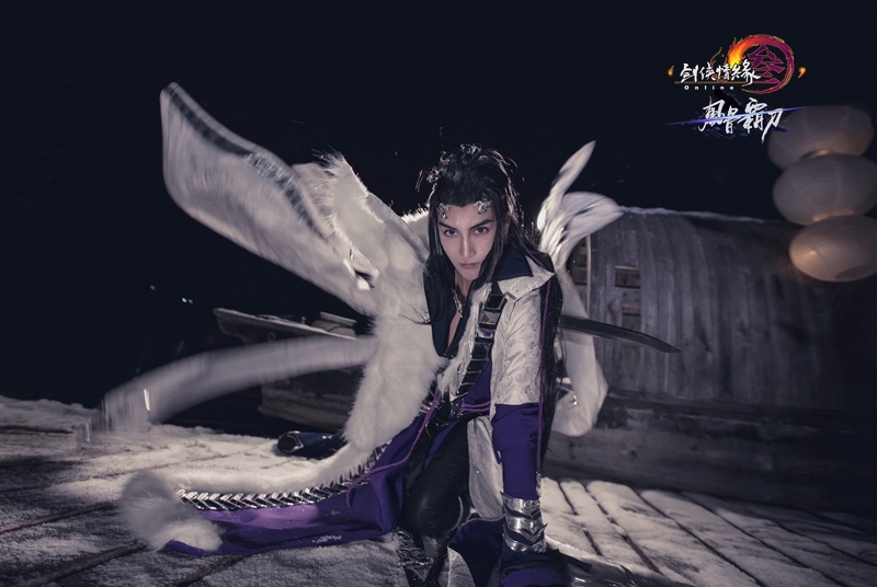 《剑网3》霸刀成男雪河套cos