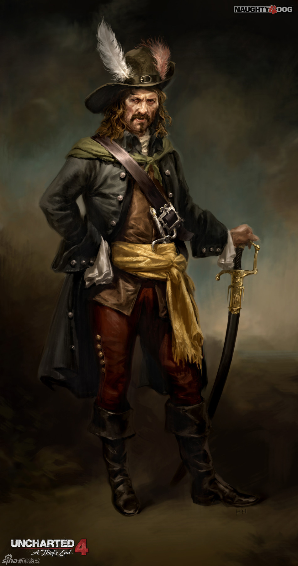 《神秘海域4》设定原画