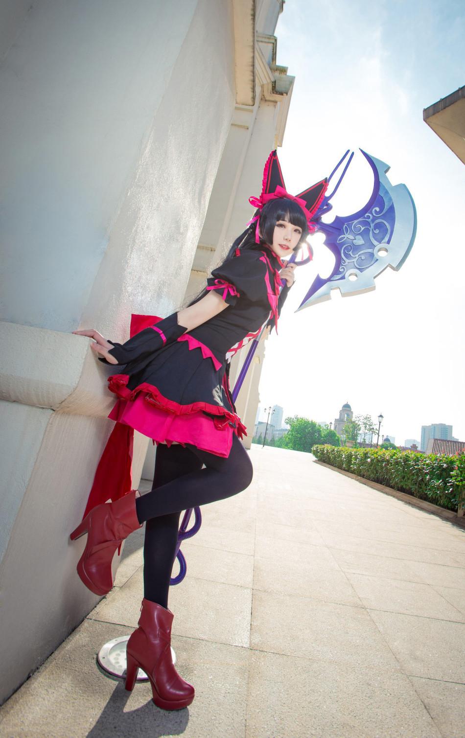 动漫萌妹都是大长腿天天cosplay福利美图赏