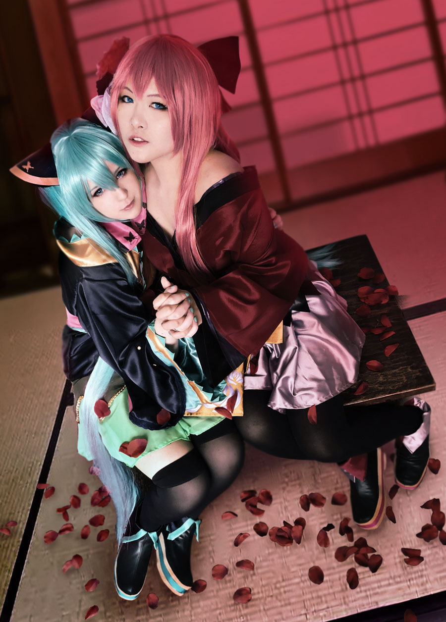 动漫萌妹都是大长腿 天天cosplay福利美图赏