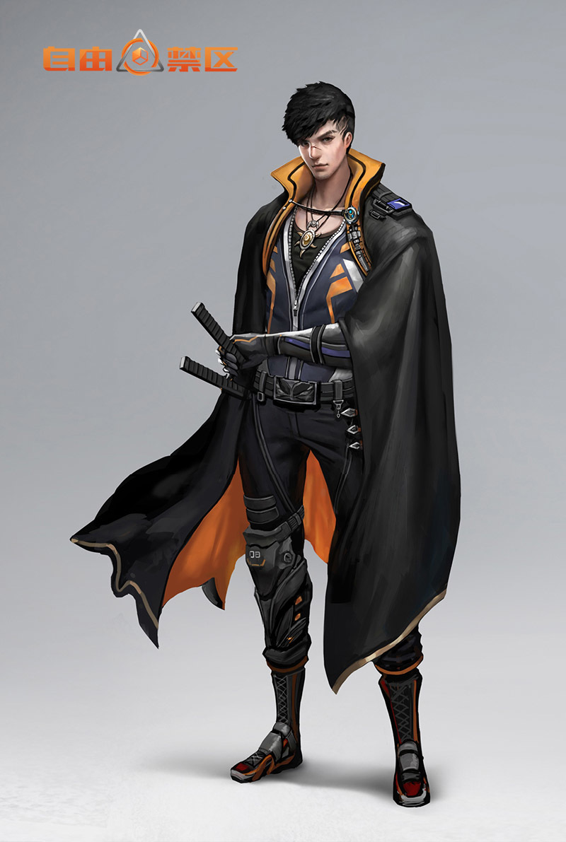 > 《自由禁区》npc原画