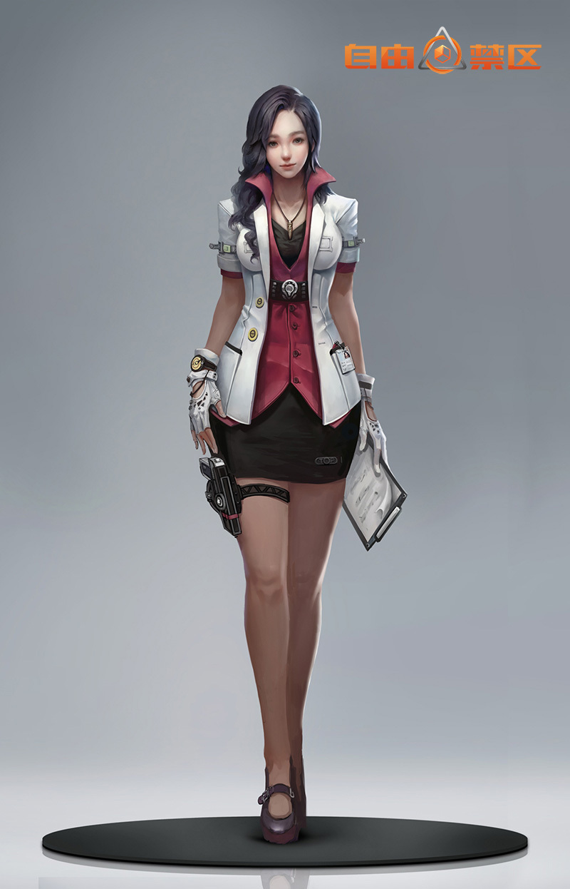 > 《自由禁区》npc原画