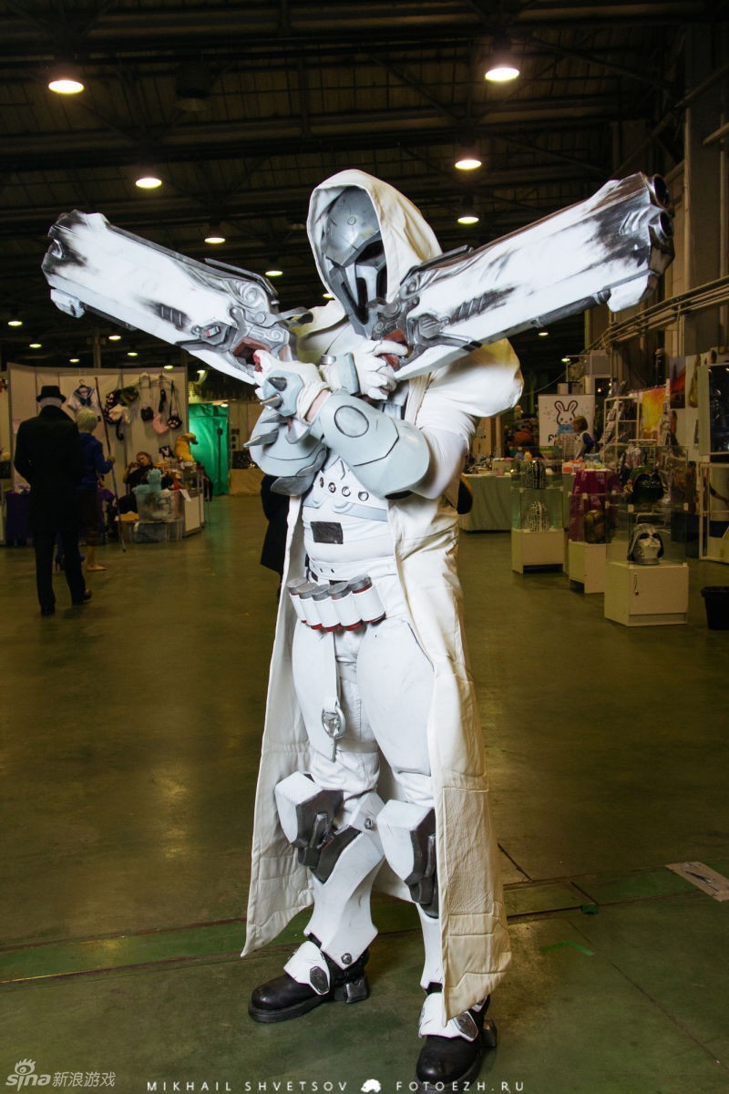 守望先锋双d.va与死神cos图赏