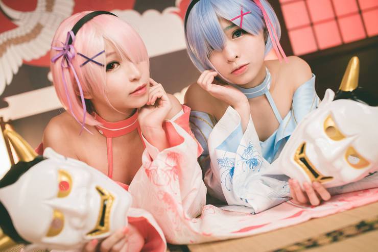 守望先锋兔女郎激情cos写真