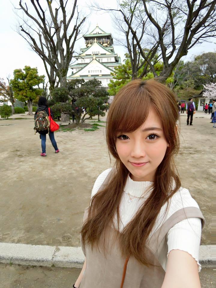 台湾小清新实况主播晒私照