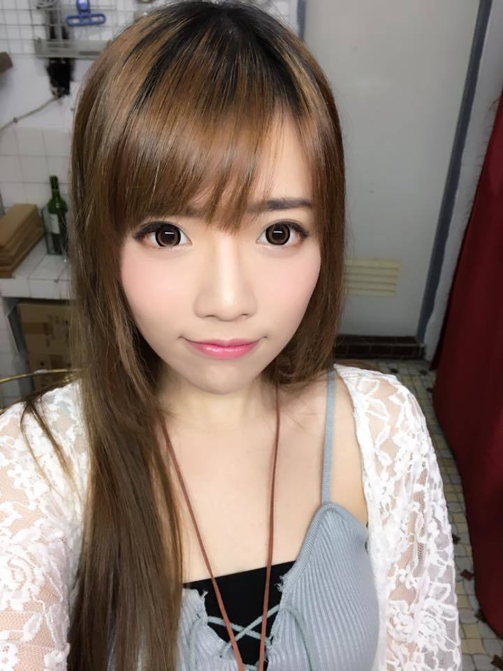 台湾小清新实况主播晒私照