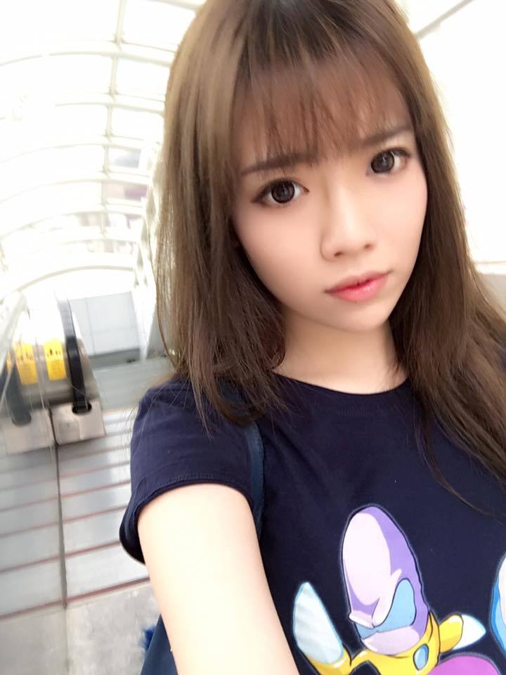 台湾小清新实况主播晒私照