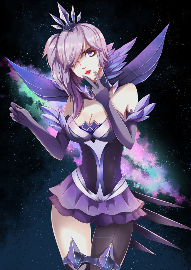 lol大元素使拉克丝同人绘精选