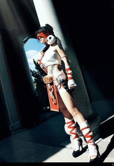 lol女版盲僧cosplay