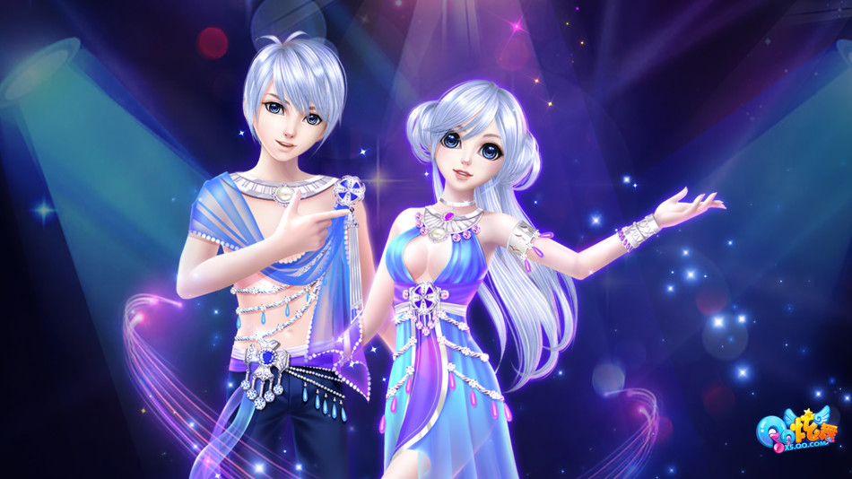 > 《qq炫舞》九周年壁纸