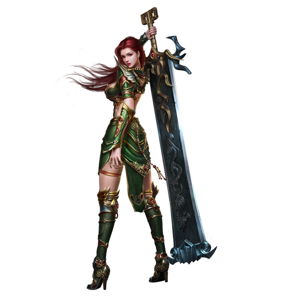 盛夏传奇游戏原画