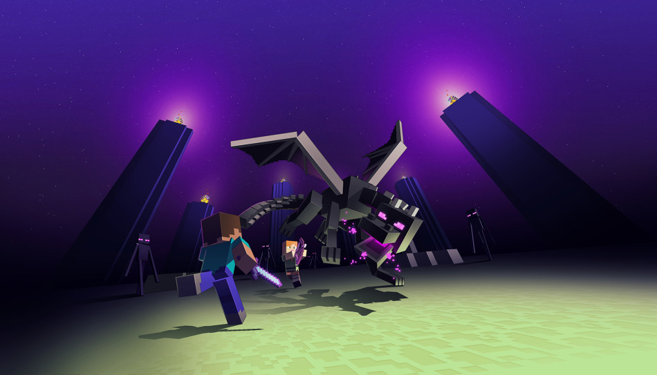 > 《我的世界》游戏原画