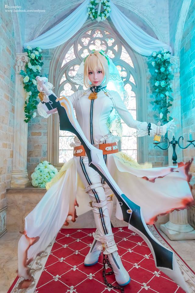 粉嫩诱惑 著名COSER Ely精彩Cosplay 动漫漫画 第8张