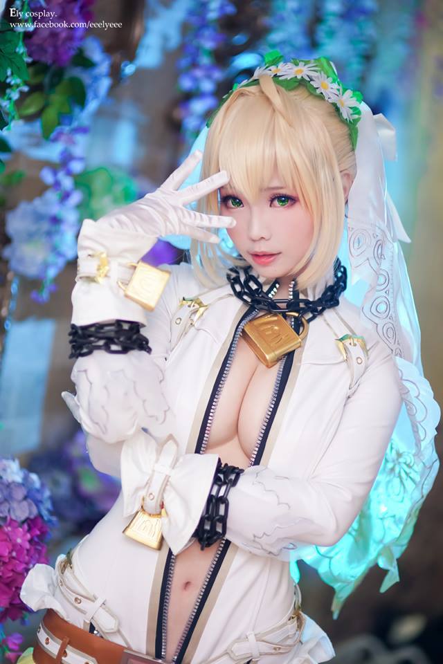 粉嫩诱惑 著名COSER Ely精彩Cosplay 动漫漫画 第12张