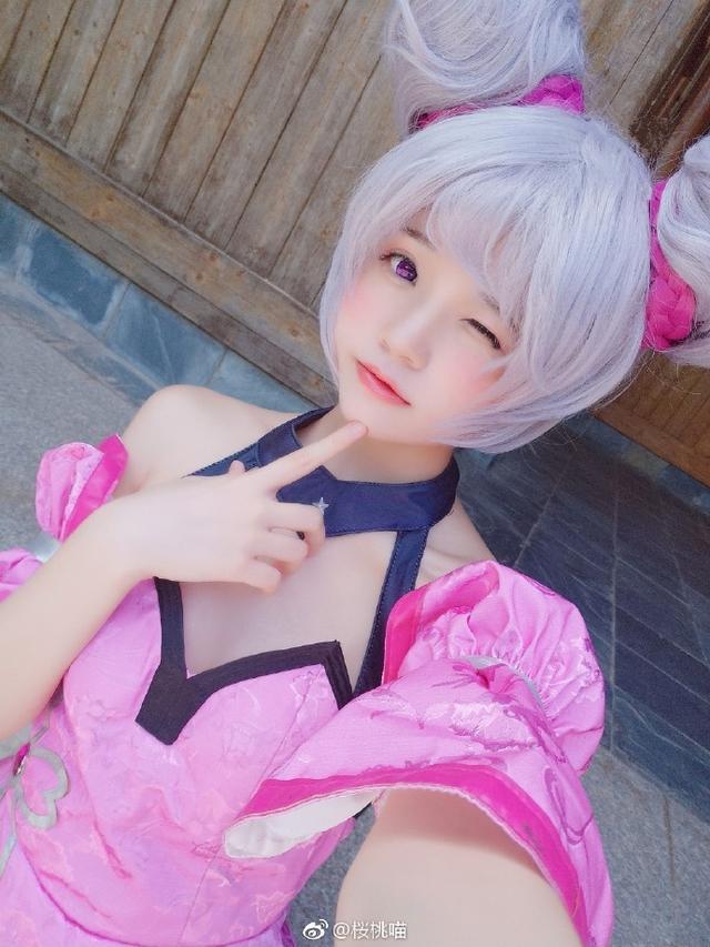 王者荣耀cos小乔 白丝粉嫩小萝莉(5)_美女图片_图库_翼风网