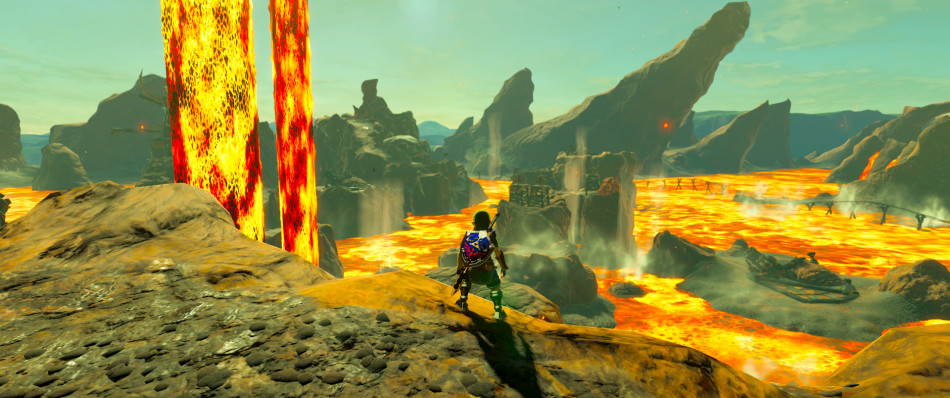 美轮美奂的pc《塞尔达传说》游戏截图