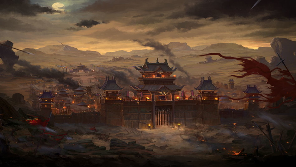 loading原画-乌巢军营