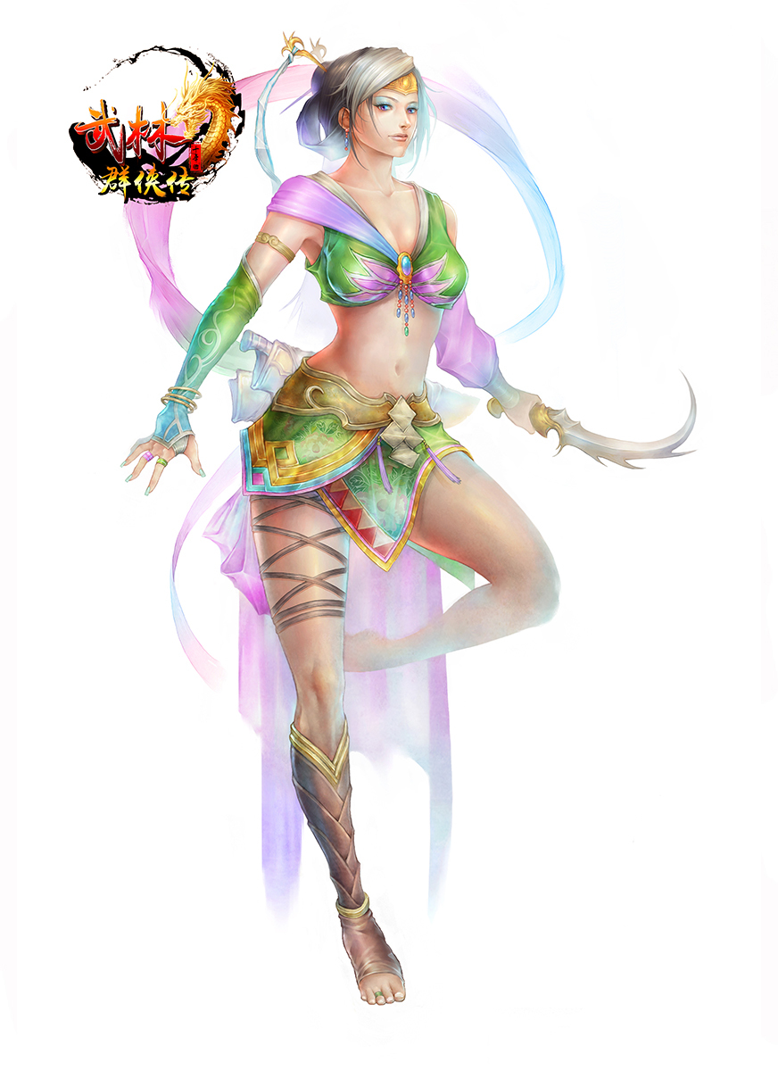 武林群侠传ol游戏原画