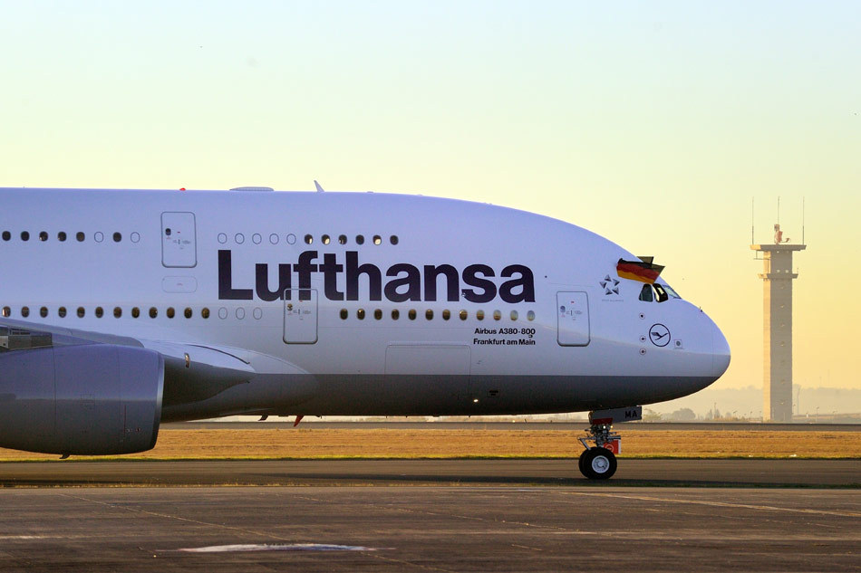 德国国家队抵达南非