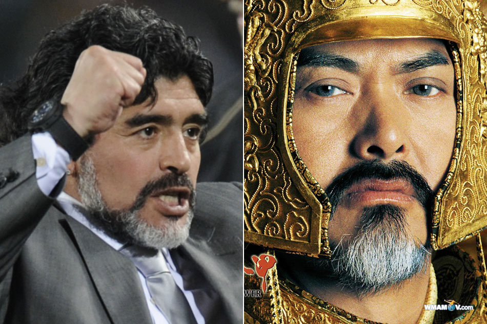 > 马拉多纳pk周润发