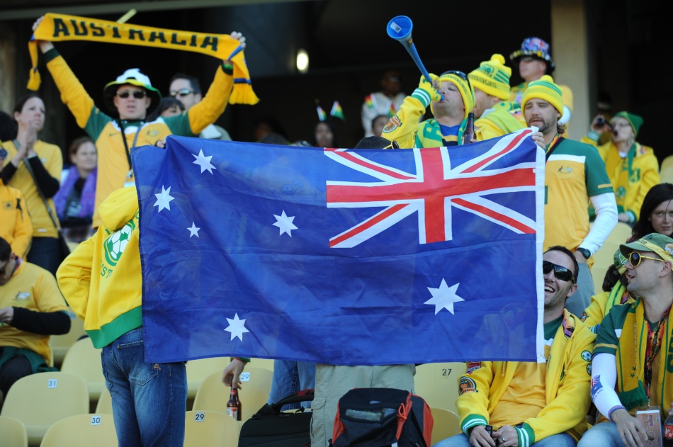 加纳vs澳大利亚球迷助阵