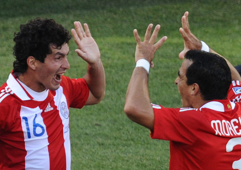 巴拉圭人欢天喜地