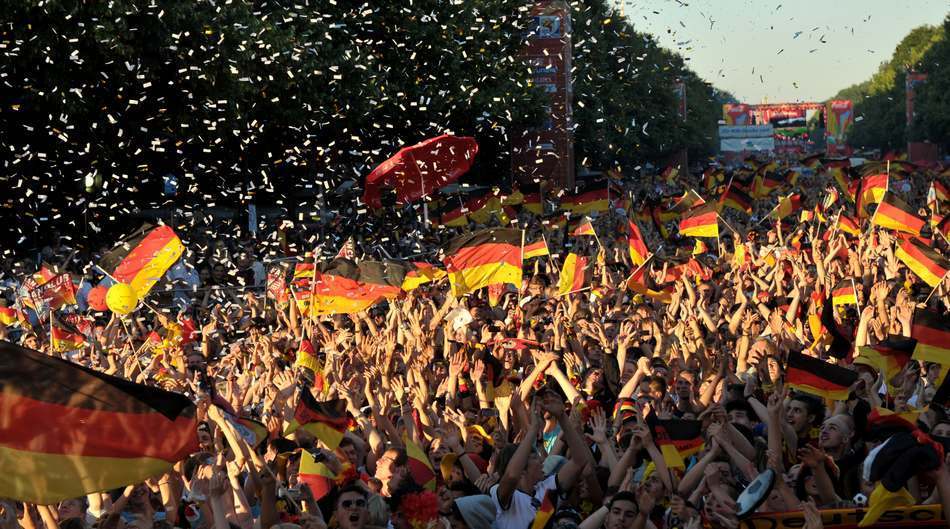 德国球迷很团结