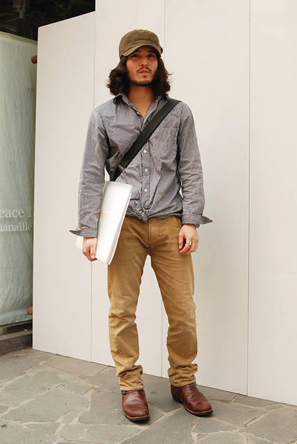 日本街头盘点 日系潮男街拍抓眼球