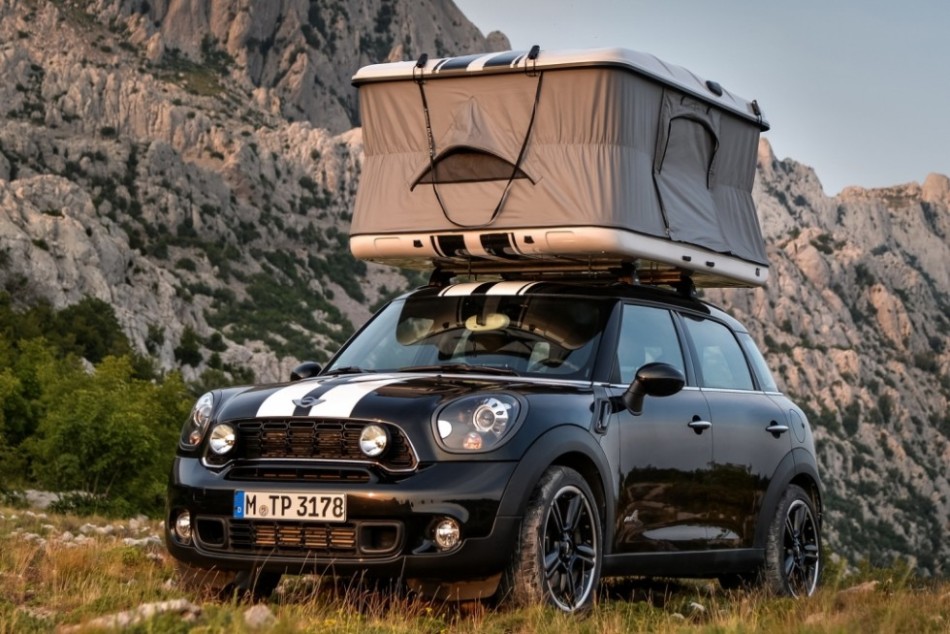 mini countryman all4 camp 旅行装备