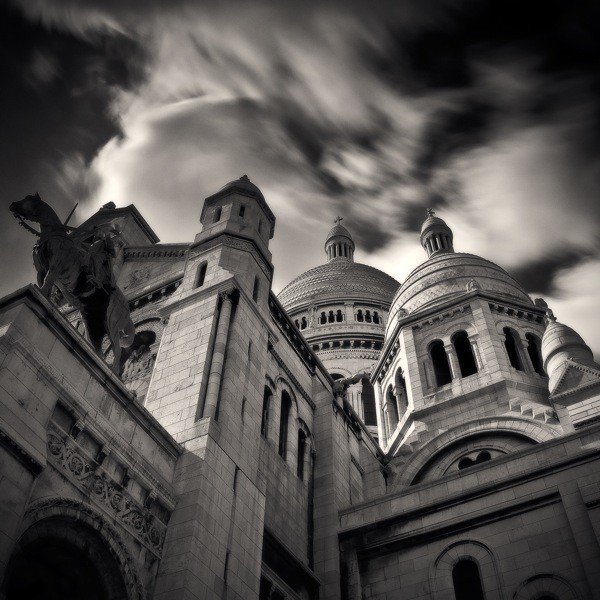 黑白之中的唯美巴黎