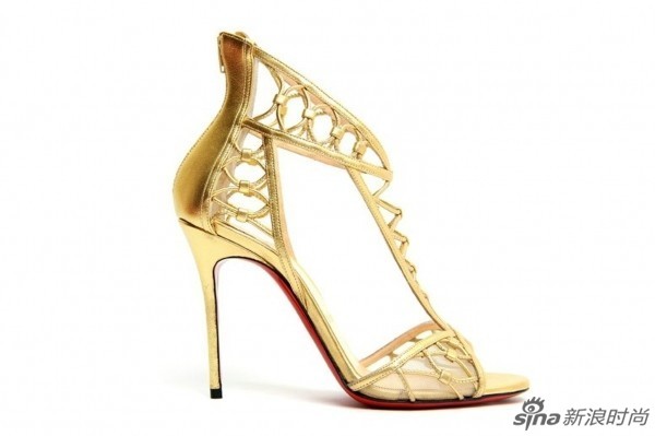 盘点大牌奢华金色鞋履