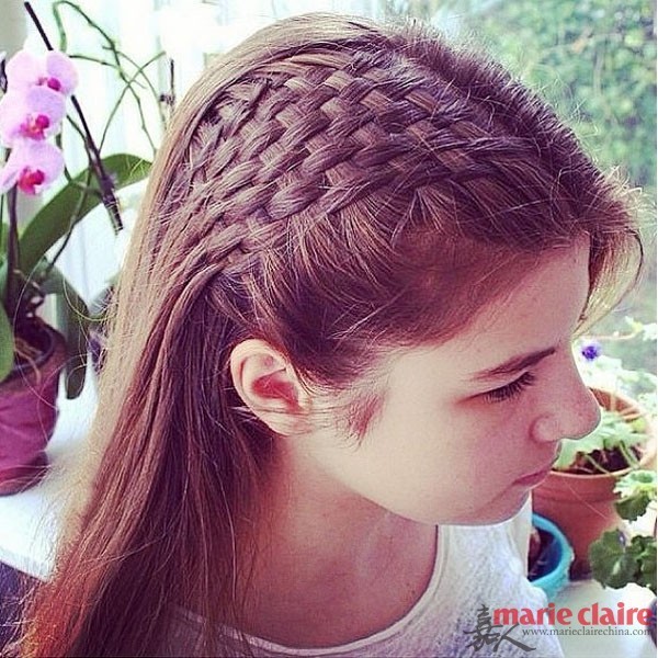 43款instagram人气编发 打造头上的艺术品