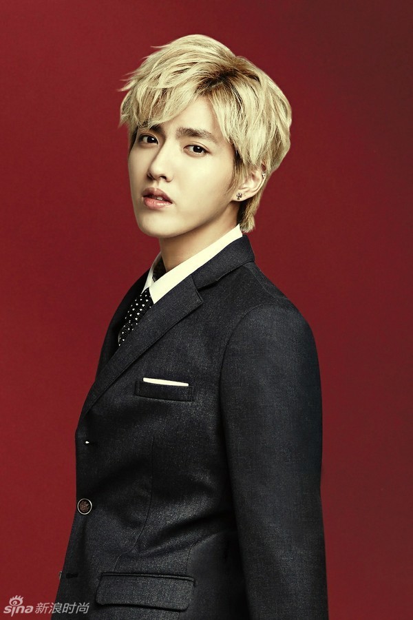 新生代超人气男神吴亦凡kris,拥有霸气俊朗的出众外表,在exo组合期间