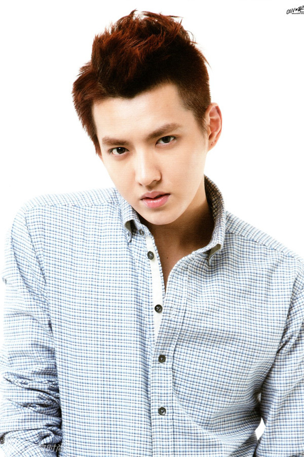 新生代超人气男神吴亦凡kris,拥有霸气俊朗的出众外表,在exo组合期间