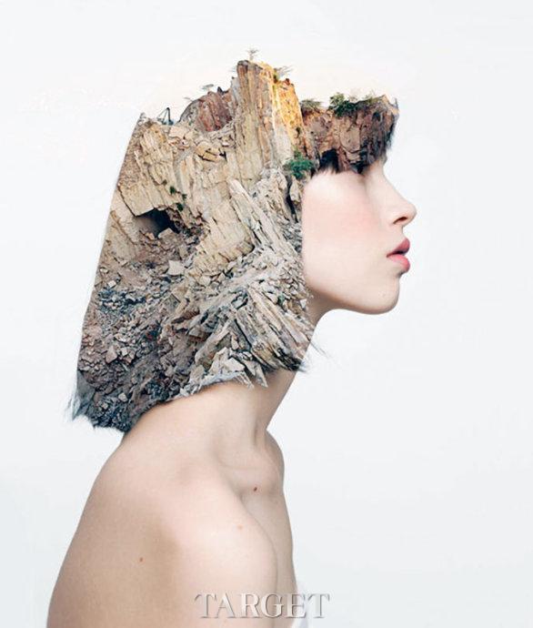 当插画艺术与人体结合在一起