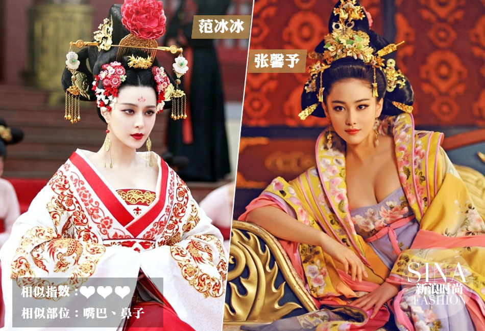 撞脸女神简直就像是整容