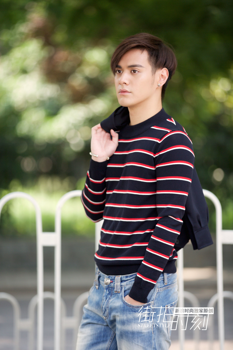 街拍时刻 小鲜肉杜天皓穿越古城