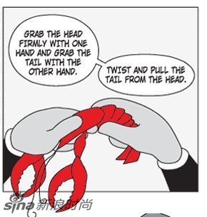 吃小龙虾的简单步骤图