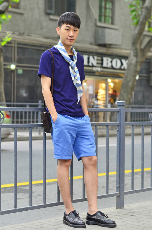 基本单品也可混出无限潮味】夏日穿衣也要有型,不要以为夏天潮男们的